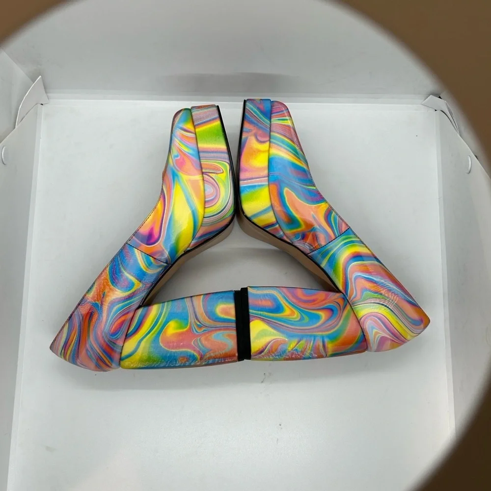 Katy Perry Collections Women's Multicolor Platform Heels Size 7M. NWOT